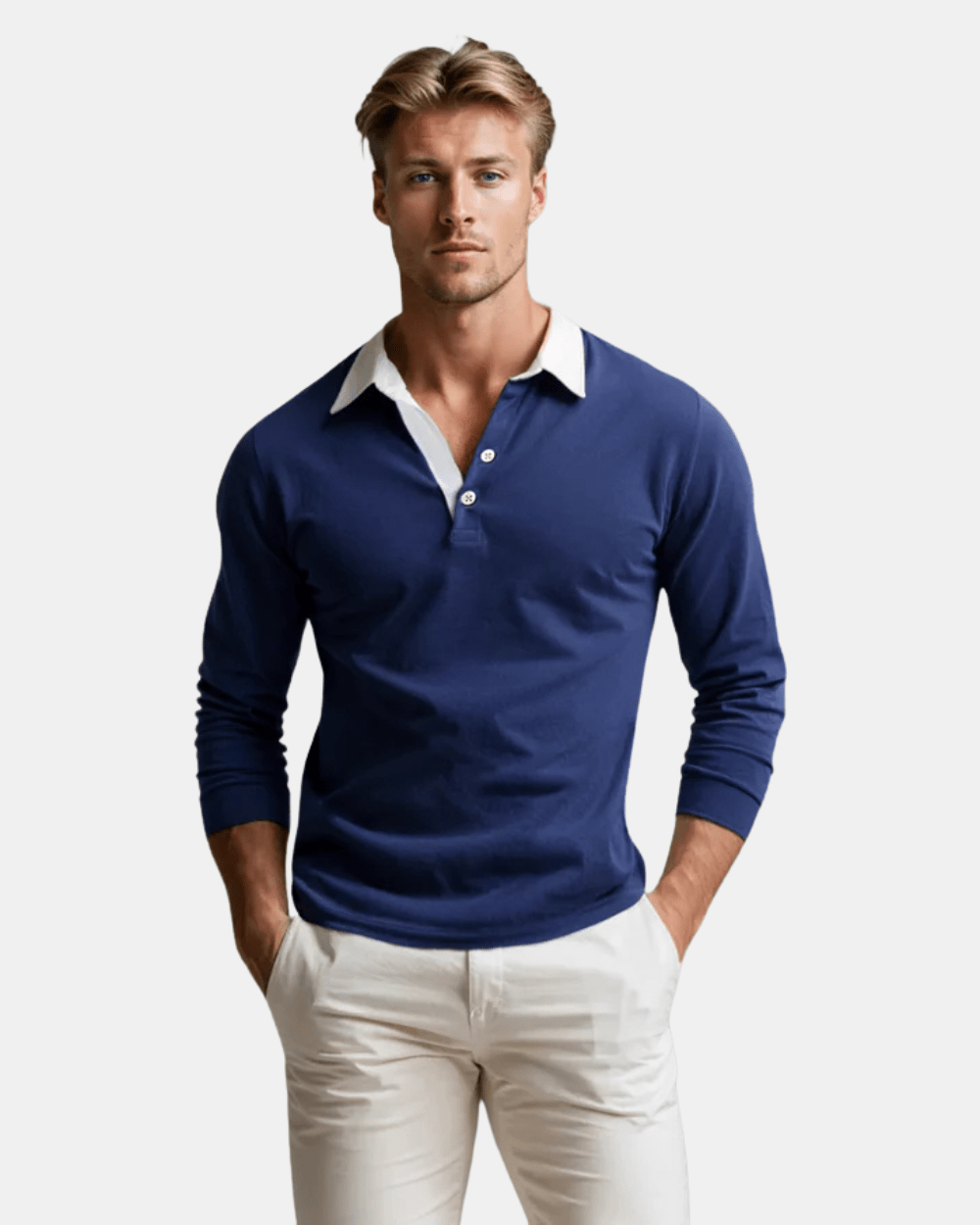 Casual Polo Jumper