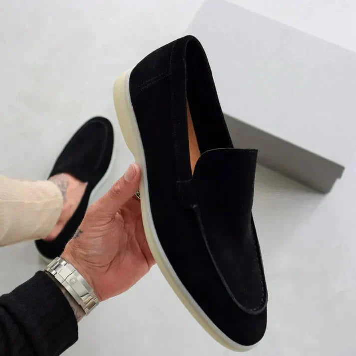Elegant Suede Moccasins