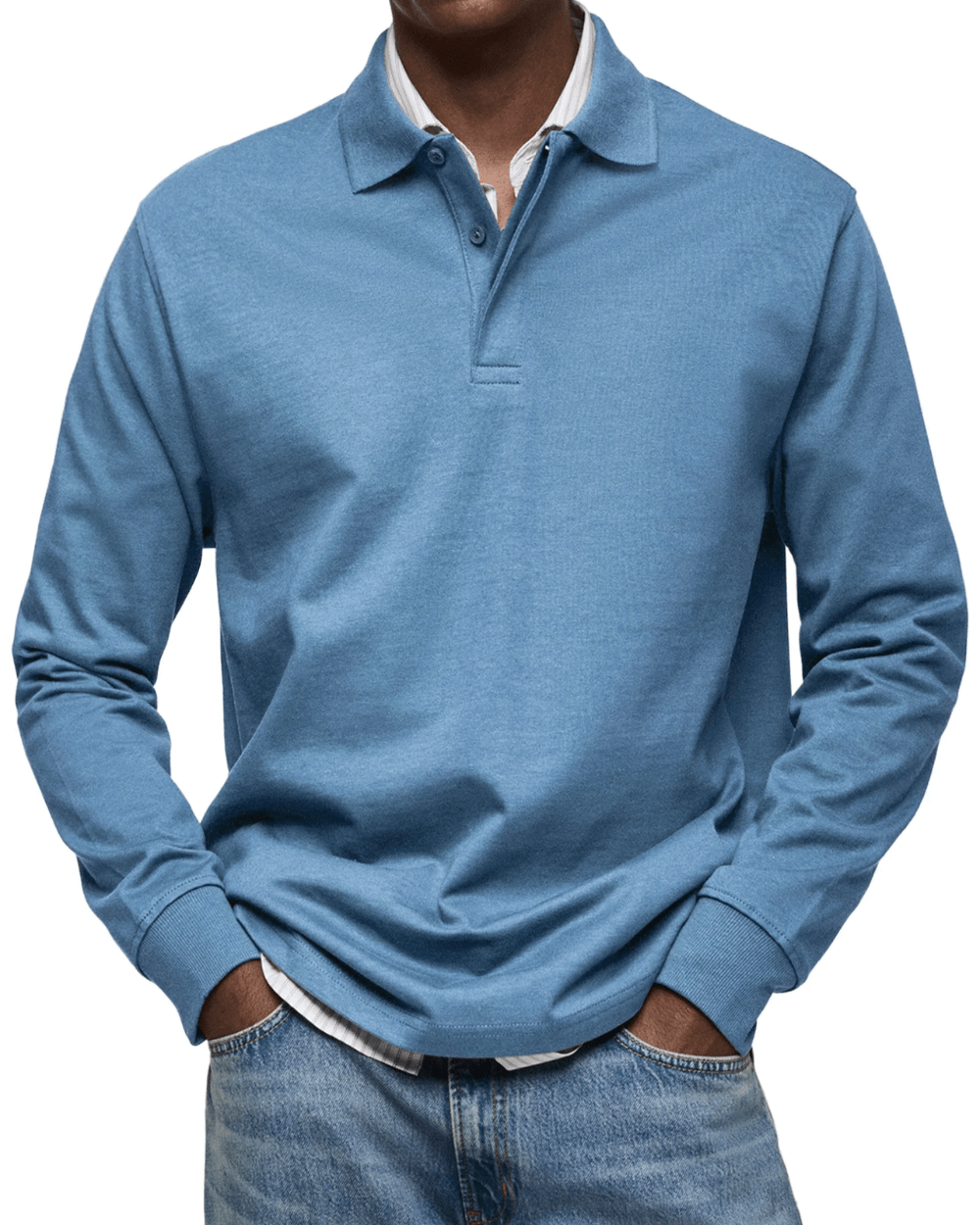 Relaxed Polo Jumper