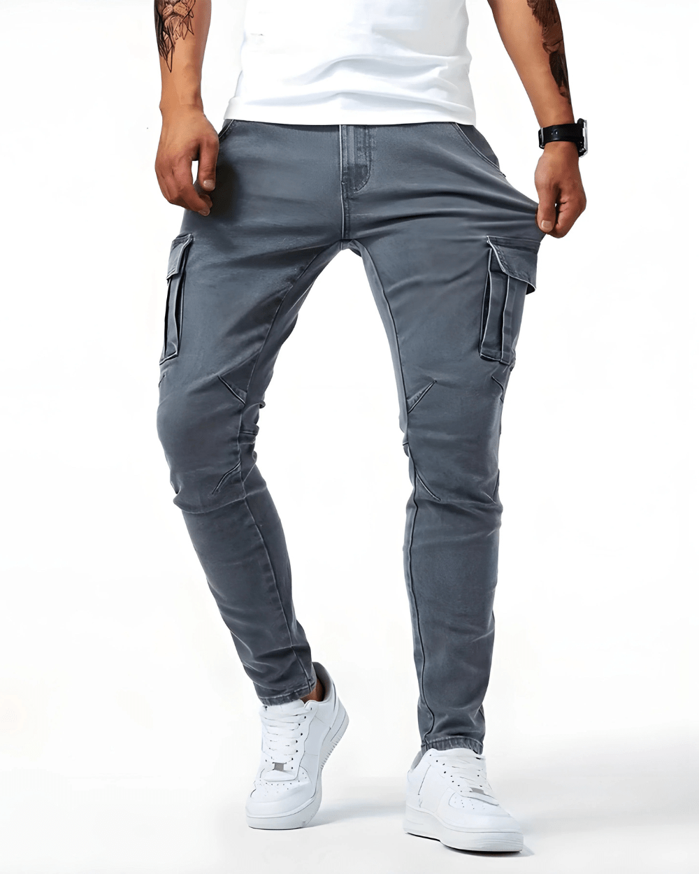 Stretch Cargo Trousers