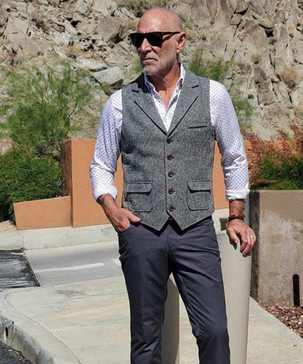 Lancaster waistcoat worn every day