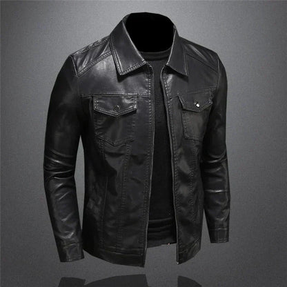 Vegan Leather Jacket