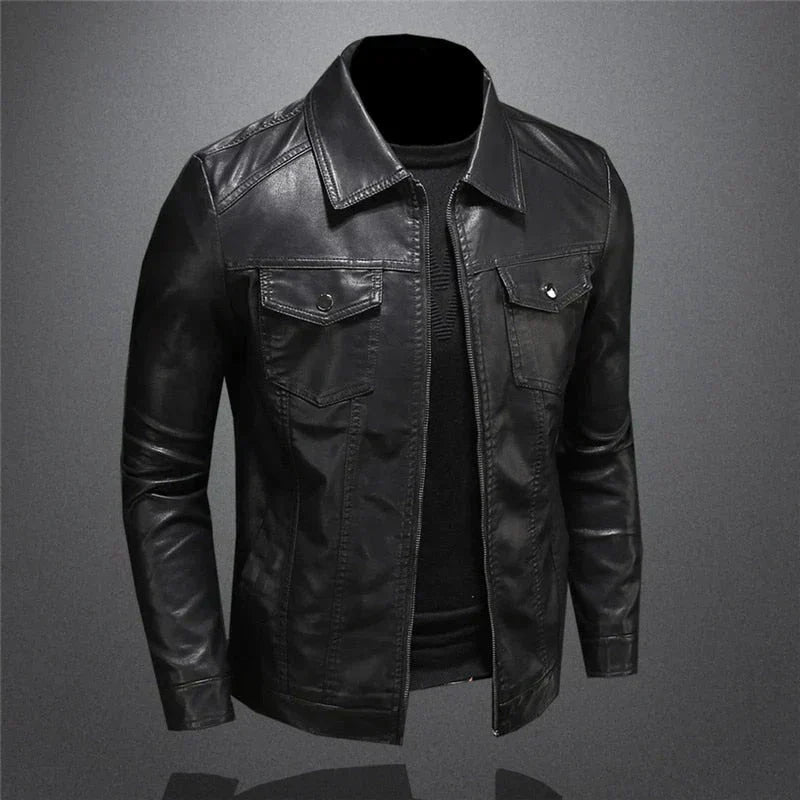 Vegan Leather Jacket