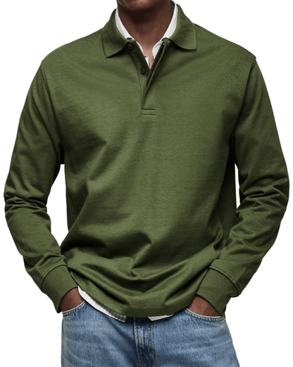 Relaxed Polo Jumper