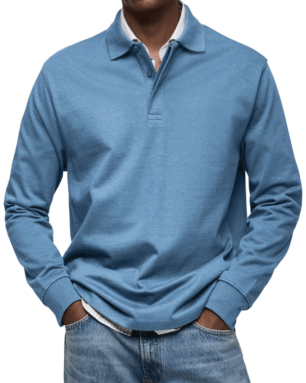 Relaxed Polo Jumper