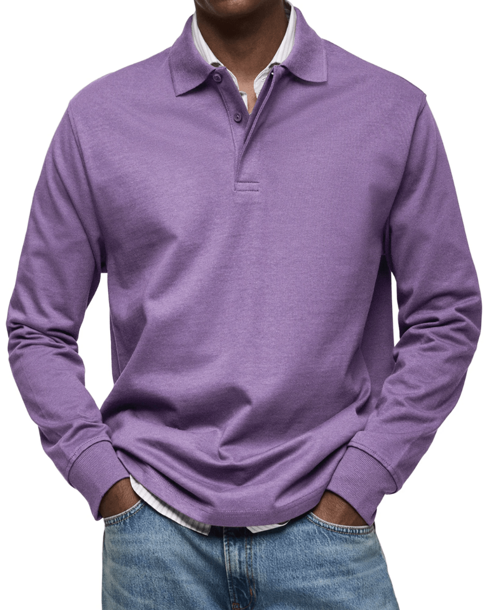 Relaxed Polo Jumper