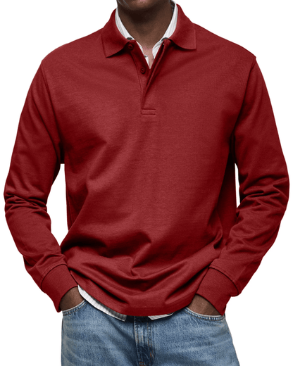 Relaxed Polo Jumper