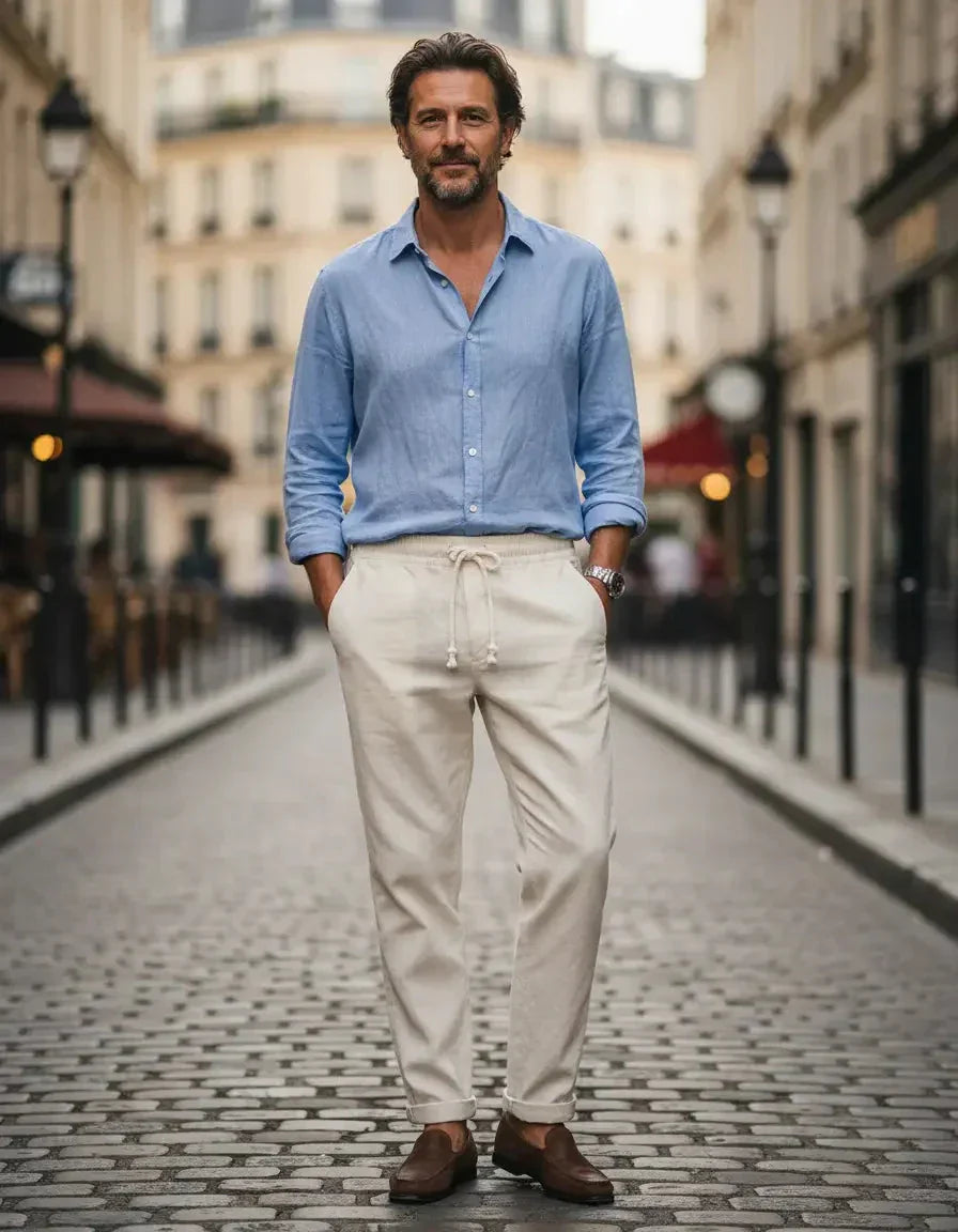 Stylish Linen Trousers